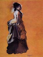Degas, Edgar - Young Woman in Street Dress
